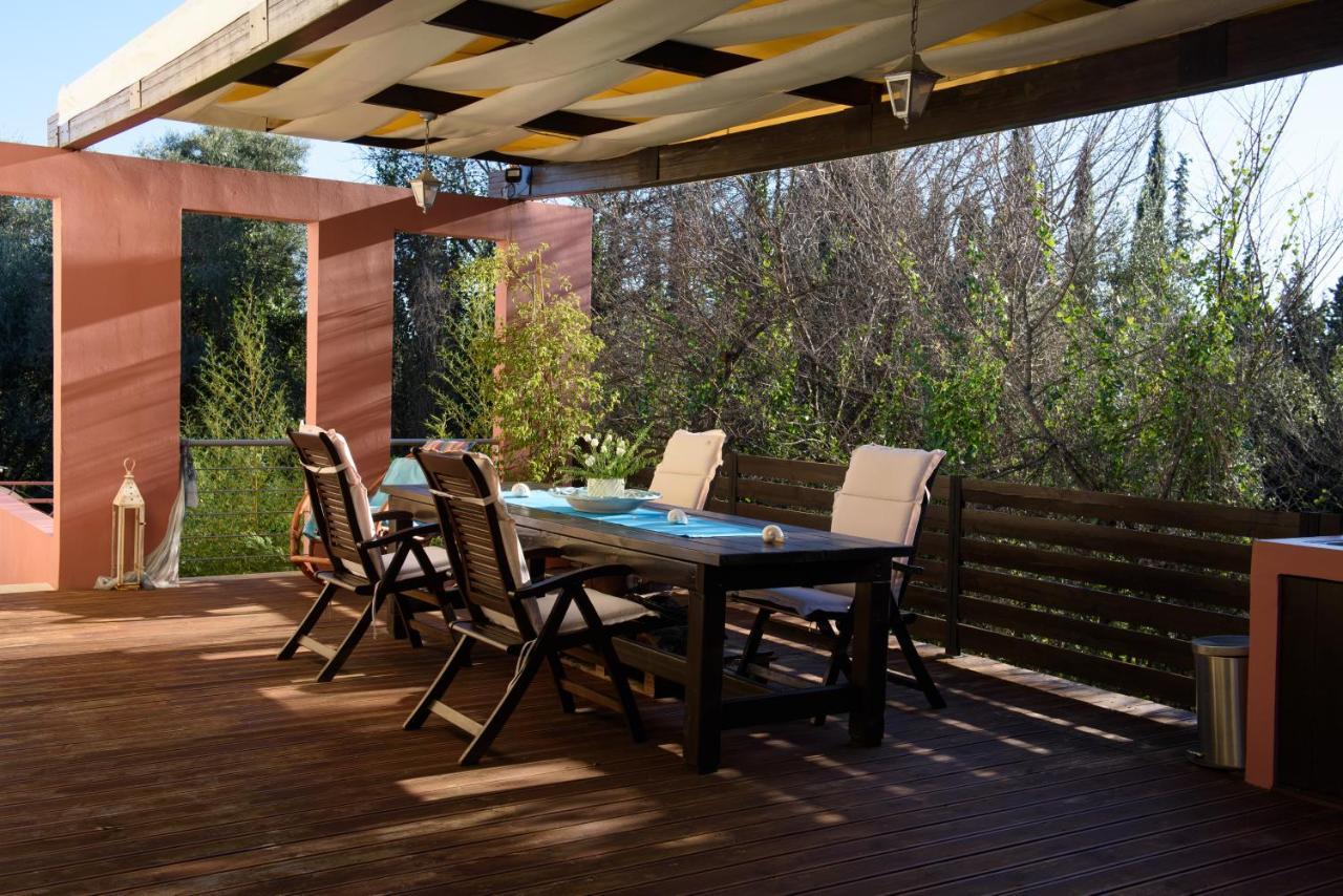 Villa Magic Perla Gouvia Bagian luar foto