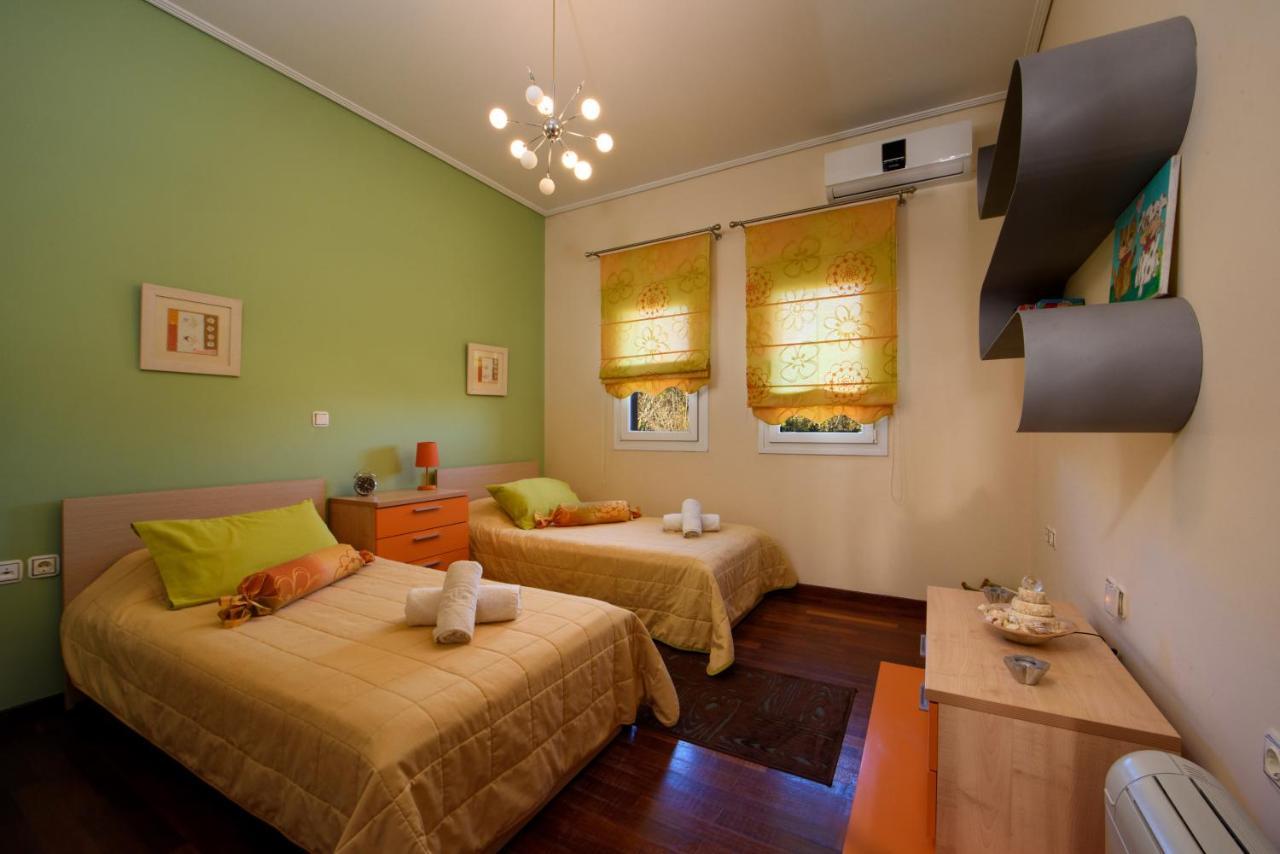 Villa Magic Perla Gouvia Bagian luar foto