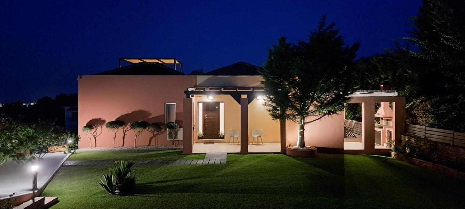 Villa Magic Perla Gouvia Bagian luar foto