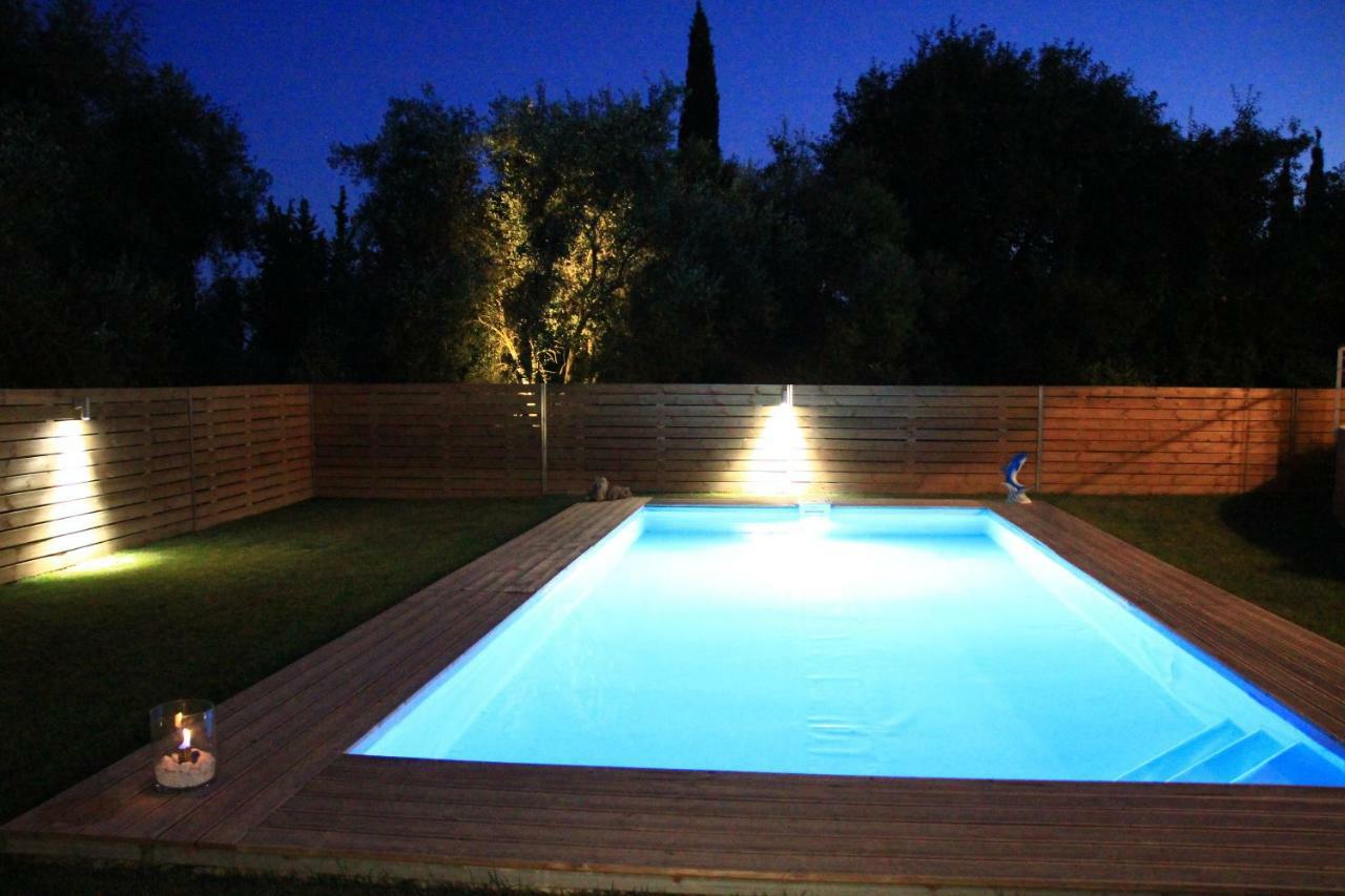 Villa Magic Perla Gouvia Bagian luar foto