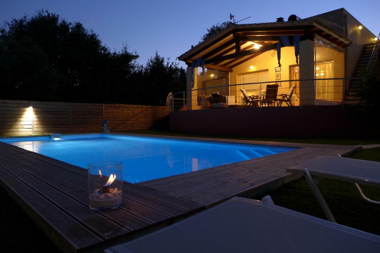 Villa Magic Perla Gouvia Bagian luar foto